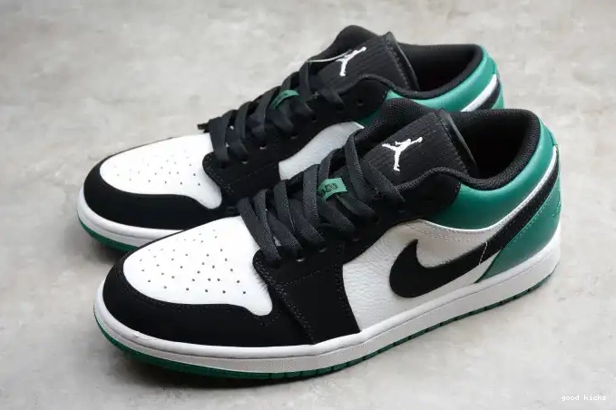 Cheap 1 Black Air White Jordan Green Mystic Low 553558-113 0515